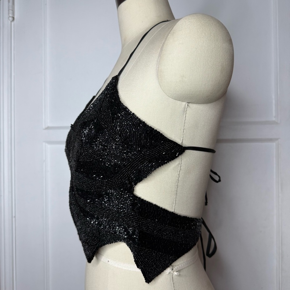 Beaded butterfly top - Picture 6 of 8